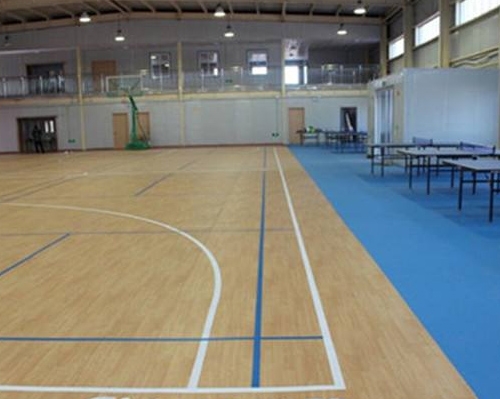莱芜篮球场PVC运动地板