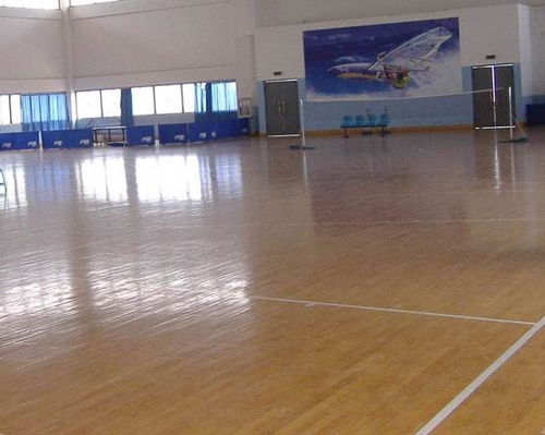 莱芜篮球场PVC运动地板